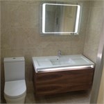 11 sink toilet illuminated mirror